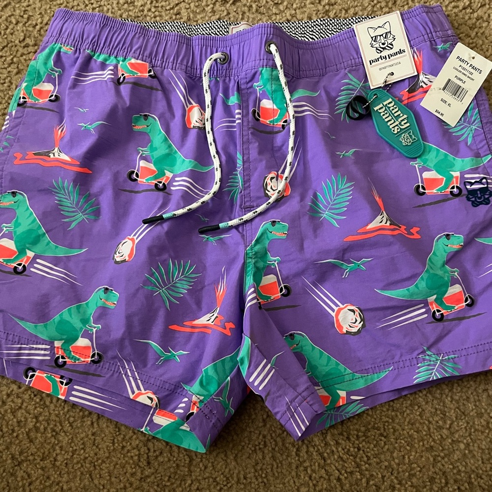 2 pair Brand new mens swim shorts. PRICE IS FOR BOTH - Picture 1 of 4